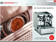 Tablet Screenshot of espressotechus.com